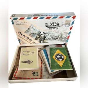 Hidden Games Professor Charlie ‘s World Tours 1-6 Players 41+ Adventure Riddles